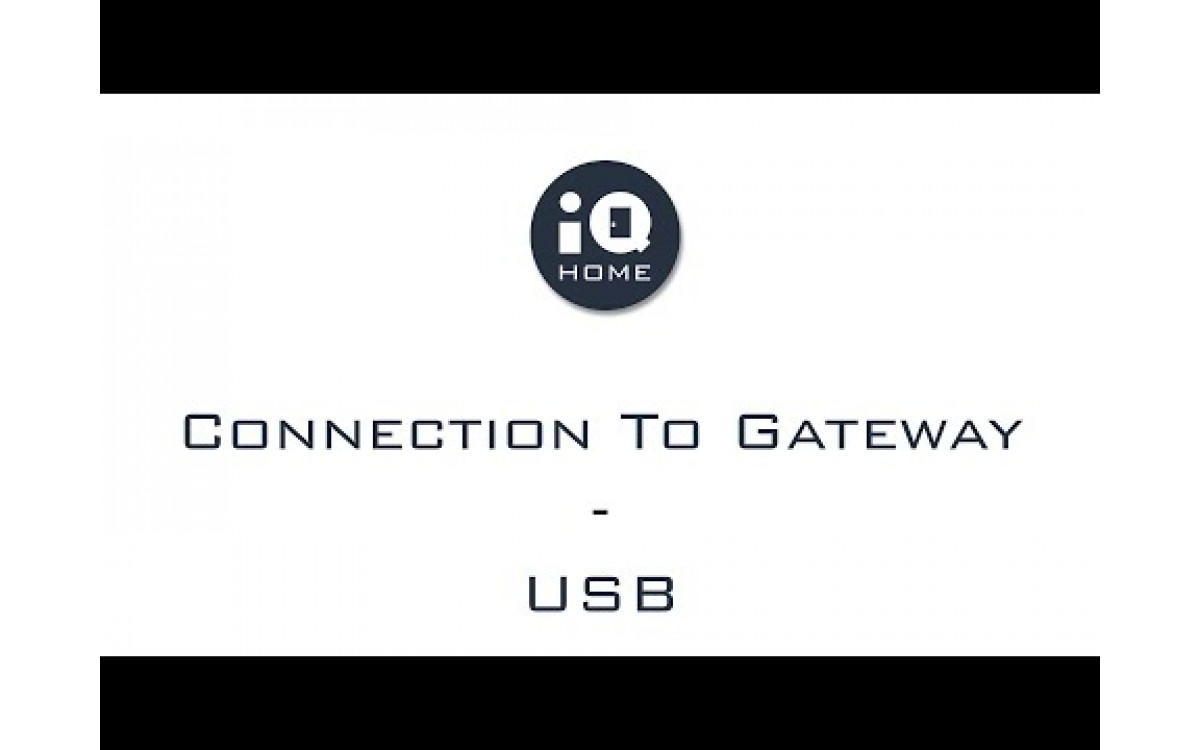 Connection to Gateway (USB)