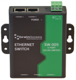 DIN Rail Ethernet Switch 5 Ports