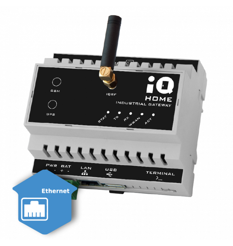 Industrial Gateway with Ethernet connection [GW-IND-01-ETH]