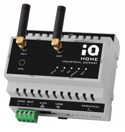 Industrial Gateway with Ethernet + 4G/LTE connection [GW-IND-01-4G]