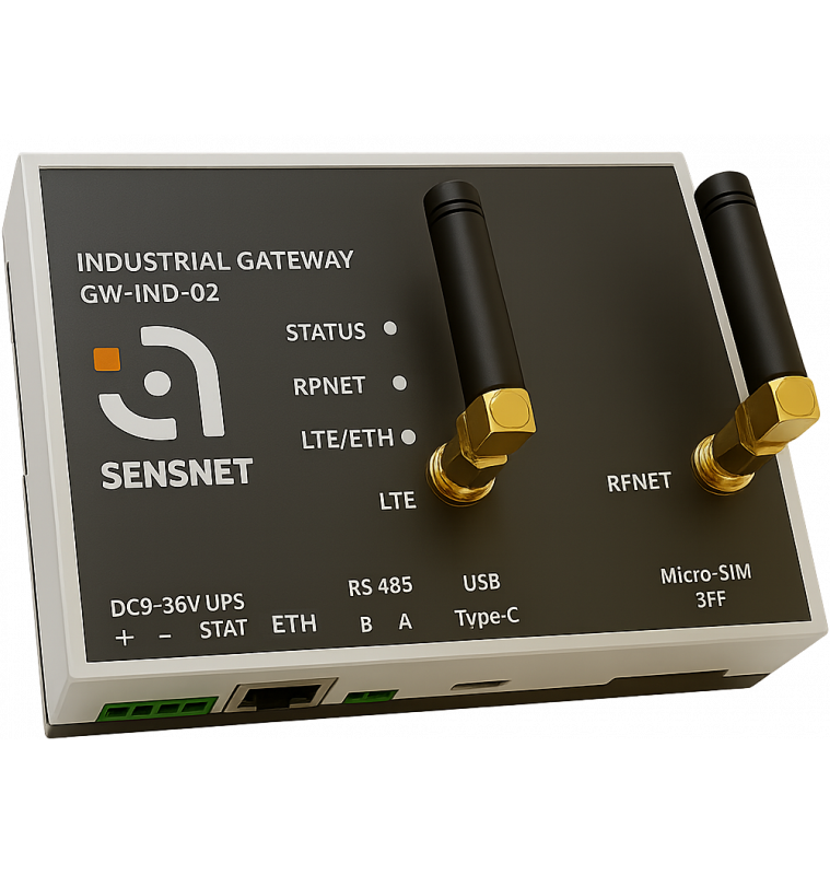 Industrial Gateway with 4G/LTE connection [GW-IND-02]